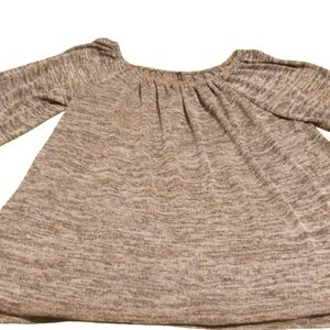 Emma Rose Womens Size  L/XL Blouse.  Grey. Great condition. 22" across busom.